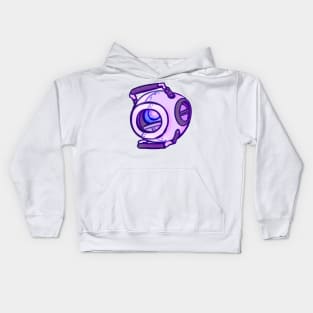 funny orb man Kids Hoodie